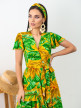 Платье Tropicana Желтый принт