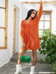 Кофта в'язана Desire155 Помаранчевий