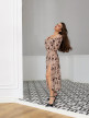 Платье Anfisa Коричневый цветок 