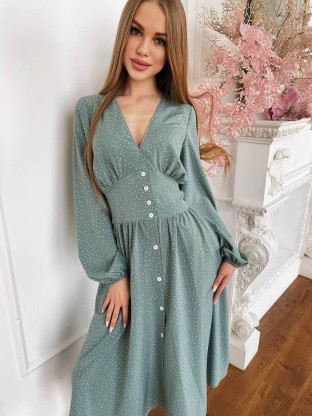 Платье CAMELIA Оливковый