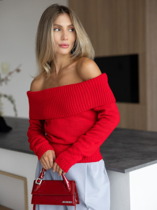 Свитер ANETTA Красный 