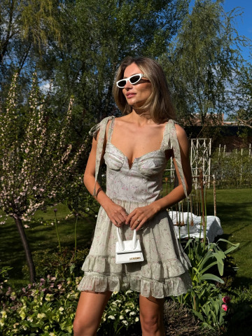 Сукня шифонова Perfecta Оливковий