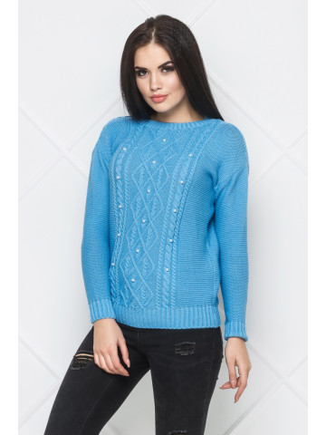 Светр Jemchugsweater-1 Блакитний