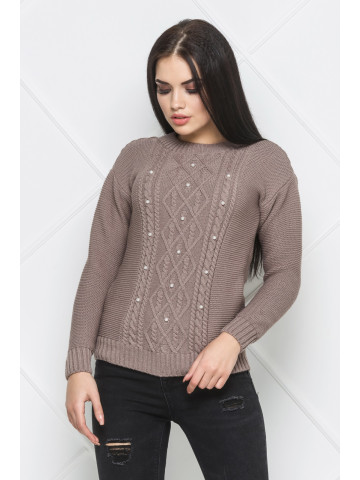 Светр Jemchugsweater-1 Кава