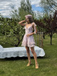 Платье шифоновое Perfecta Персиковый