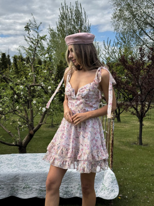 Сукня шифонова Perfecta Персиковий