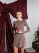 Платье Alaya Кофейный