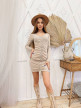 Платье Fishka  бежевый