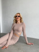 Спортивный костюм Lubov Кофейный