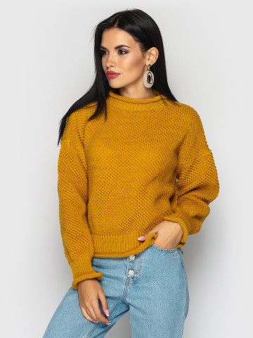 Светр Luiza гірчиця