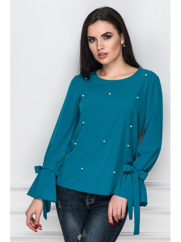 Блузка Britni Морська хвиля