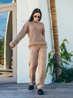 Комплект вязаный Brioni152 Кэмэл
